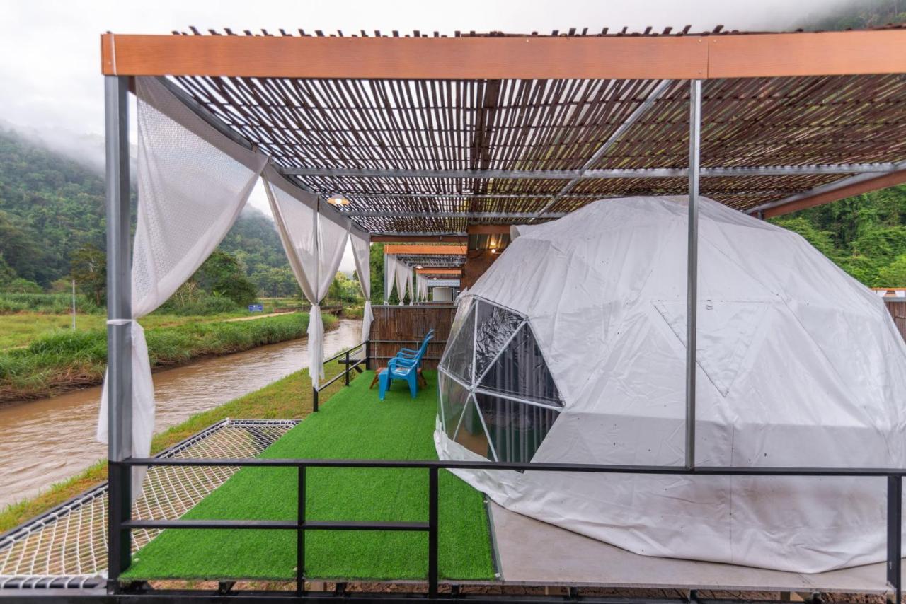 เนเจอร์วัลเล่ย์แคมป์ ปางมะผ้า Hotel Exterior photo