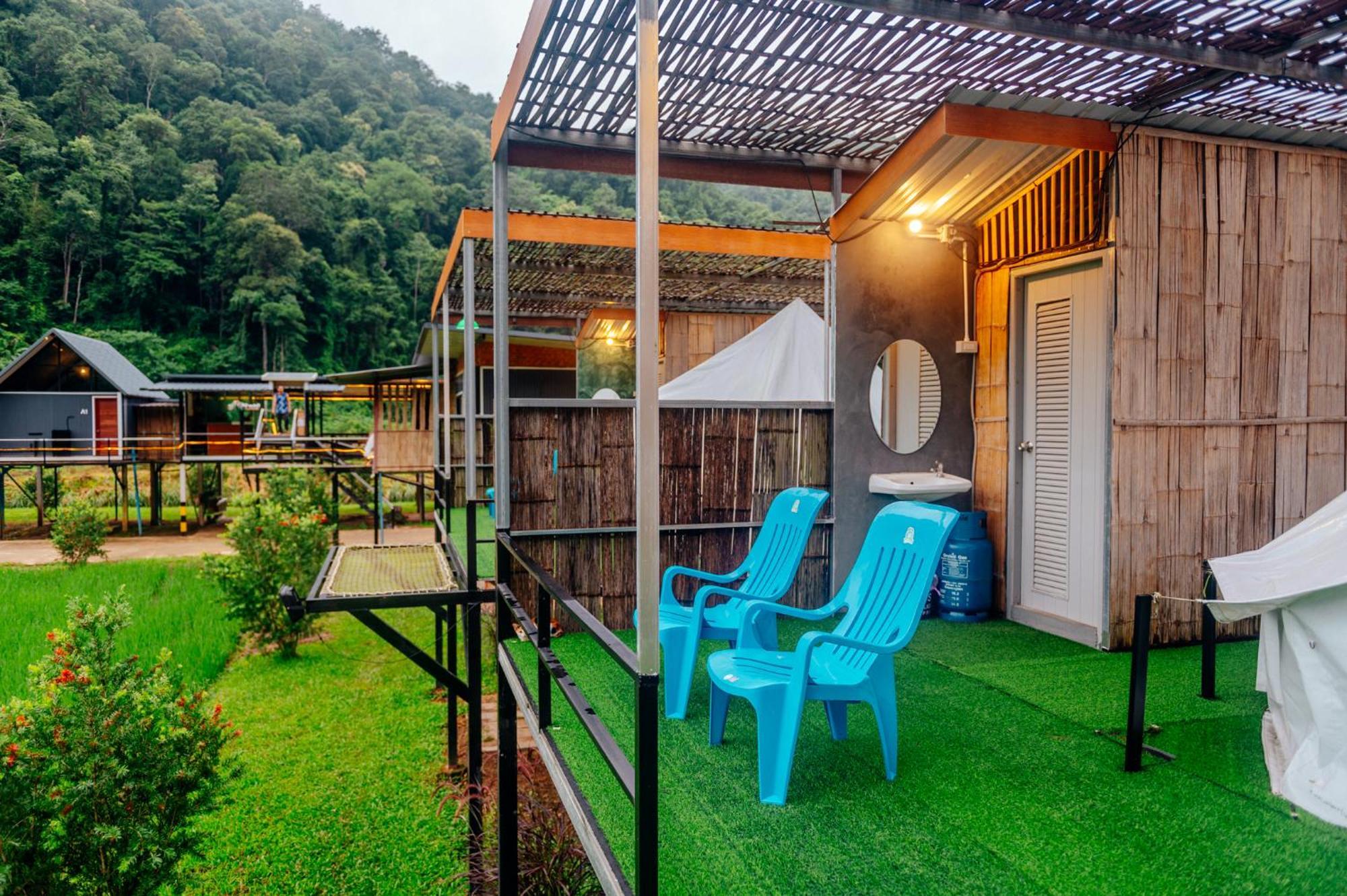 เนเจอร์วัลเล่ย์แคมป์ ปางมะผ้า Hotel Exterior photo