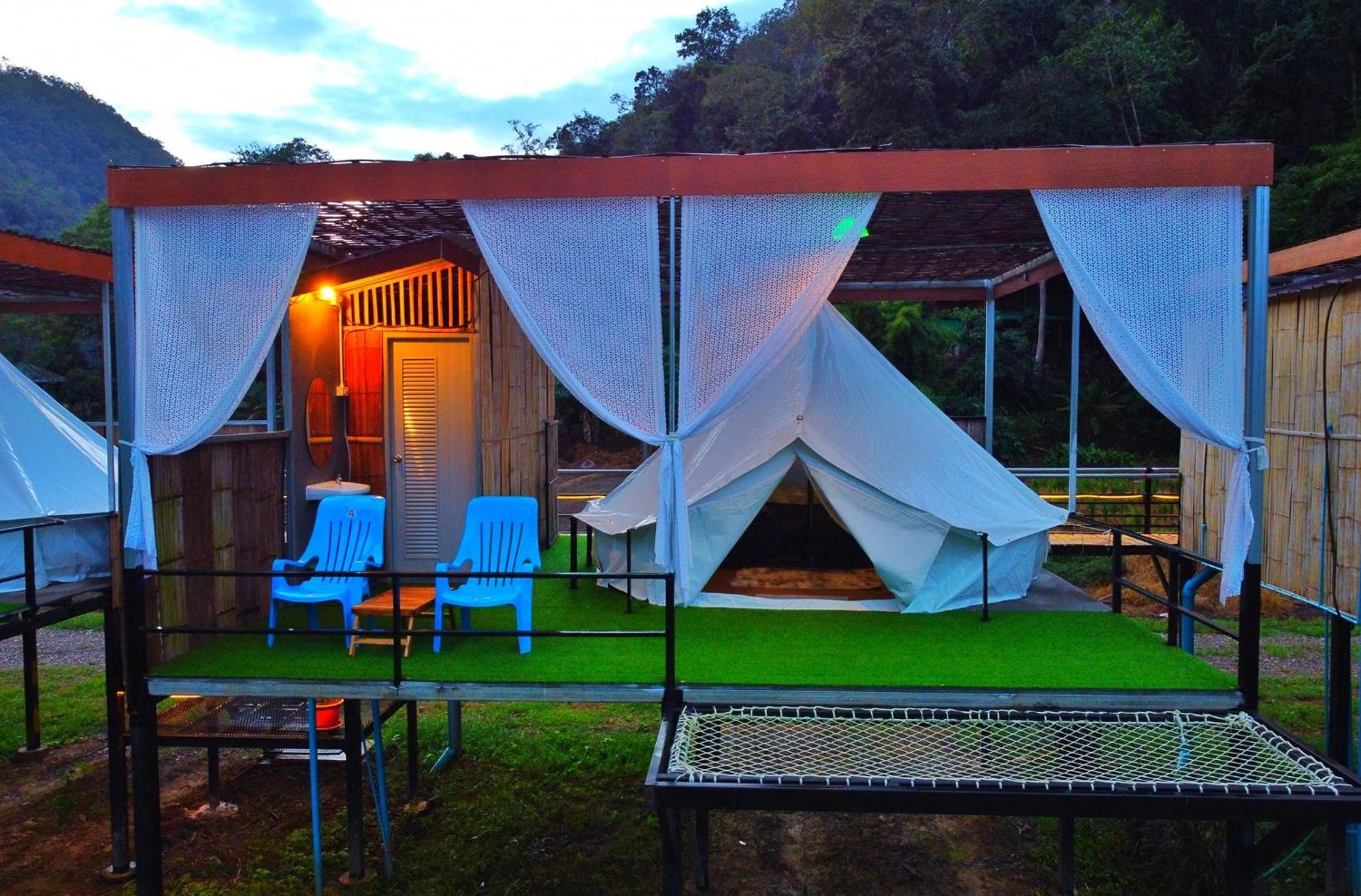 เนเจอร์วัลเล่ย์แคมป์ ปางมะผ้า Hotel Exterior photo