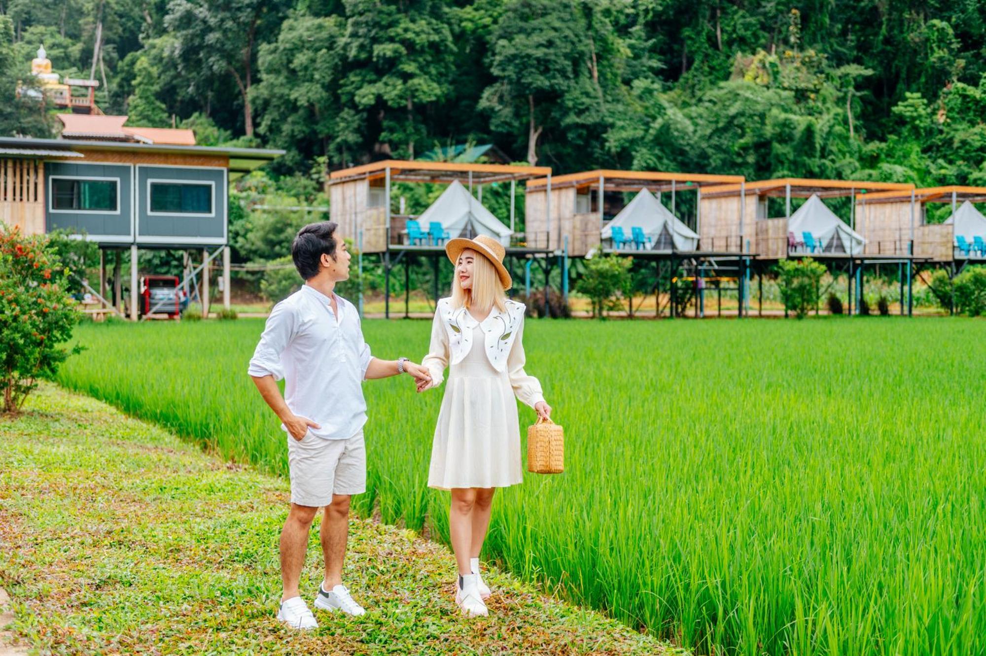 เนเจอร์วัลเล่ย์แคมป์ ปางมะผ้า Hotel Exterior photo