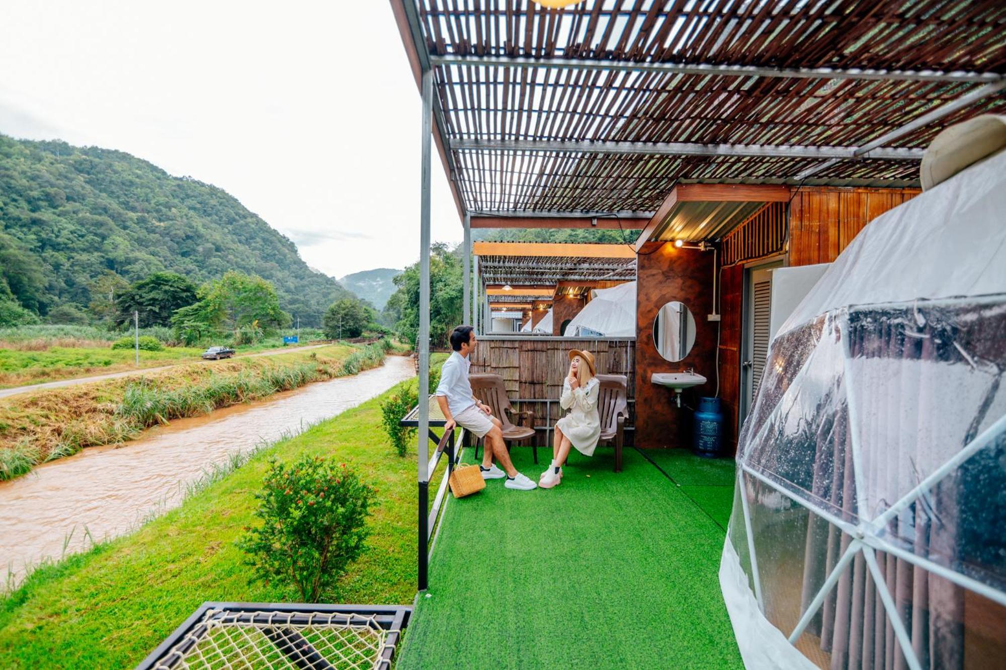เนเจอร์วัลเล่ย์แคมป์ ปางมะผ้า Hotel Exterior photo